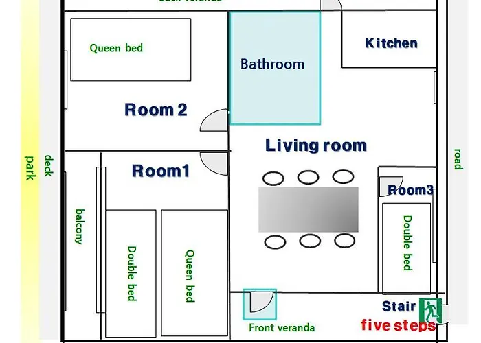 Hongdae 5 Minutes, Park View, 8-person Family, Free Parking, Luggage Storage, Early Check-in, Late Check-out, Infant Welcome, Dryer And Bidet Daire *