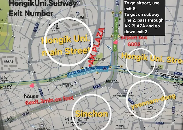 Hongdae 5 Minutes, Park View, 8-person Family, Free Parking, Luggage Storage, Early Check-in, Late Check-out, Infant Welcome, Dryer And Bidet Daire *